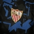 Camisa Sevilla III 23/24 Torcedor Castore Masculina - Preta+Azul - Joker Sports - A Loja Oficial dos Fanáticos Por Futebol