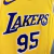 Regata Los Angeles Lakers Amarelo - Toscano #95 - loja online