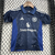 Kit Infantil Manchester United Away 24/25 - Azul - loja online