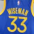 Regata NBA Golden State Warriors Azul - Wiseman #33 - loja online