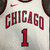 Imagem do Regata NBA Chicago Bulls Branco - Rose #1