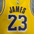 Regata Los Angeles Lakers Amarelo - James #23 - loja online