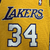 Imagem do Regata Los Angeles Lakers Amarelo - O'Neal #34