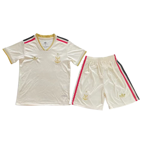 Kit Infantil Flamengo Third 25/26 - Off White - comprar online
