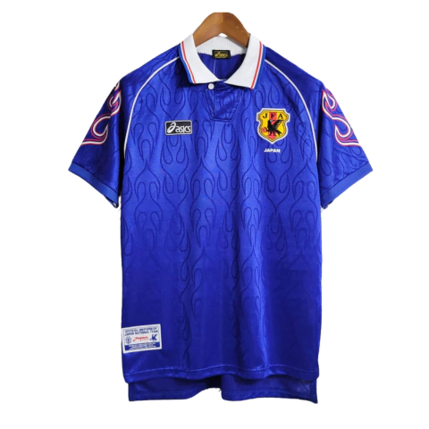 Camisa Japão Retrô Home 1998/99 Torcedor Masculina - Azul