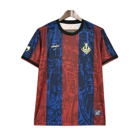 Camisa Barcelona The Prince 24/25 Torcedor Masculino - Azul+ Grená - comprar online