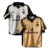 Camisa Manchester United 100 Anos Retrô 2001 Dupla Face Torcedor Masculina - Branco / Dourado