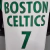 Regata Boston Celtics Brown #7 Edição NBA Nike Swingman - Branco - Joker Sports - A Loja Oficial dos Fanáticos Por Futebol