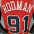 Regata Chicago Bulls Rodman #91 Nike - Vermelho - comprar online