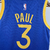 Regata NBA Golden State Warriors Azul - Paul #3 - comprar online