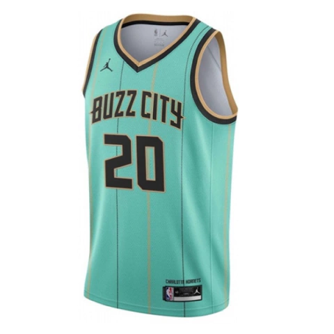 Regata Charlotte Hornets Hayward #20 Jordan 2021/22 - Azul