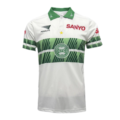 Camisa Coritiba RetrôI 2000 Torcedor Masculina - Branca