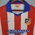 Camisa Atletico de Madrid Retrô Home 2014/2015 Torcedor Masculina - Branco+Vermelho na internet