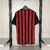 Camisa AC Milan Home Retrô 2013/14 Torcedor Masculina - Vermelho - loja online