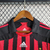 Camisa Milan Manga longa Retrô 2007/08 Masculina Torcedor - Vermelho+Preto - loja online