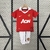 Kit Infantil Manchester United Home 2010/11 Retrô - Vermelho - comprar online