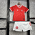 Kit Infantil Dinamarca Home 24/25 - Vermelho - Joker Sports - A Loja Oficial dos Fanáticos Por Futebol