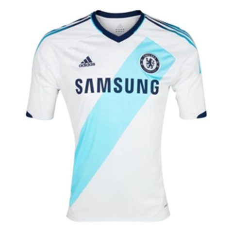 Camisa Chelsea Retrô Away 12/13 Torcedor Adidas Masculina - Branca