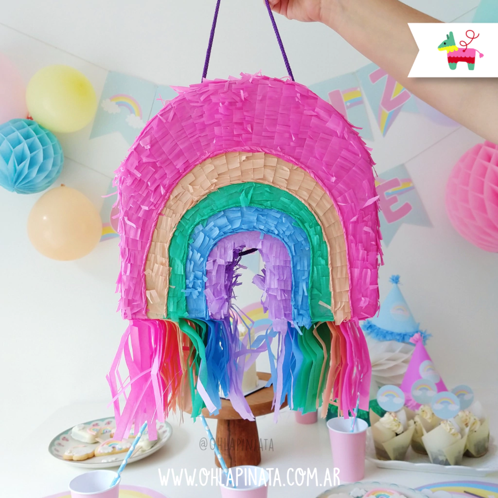 Piñatas Arcoíris