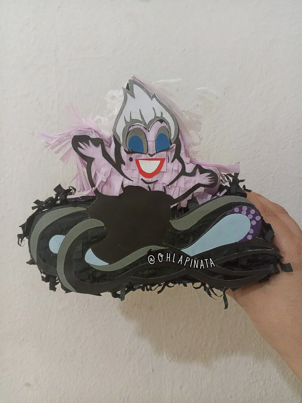 Piñata Úrsula Villana Ariel La Sirenita