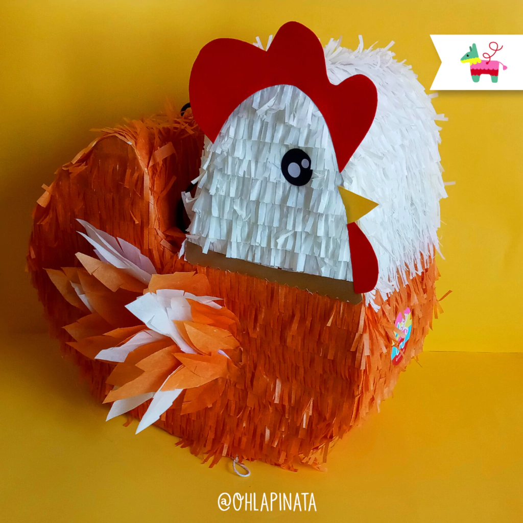 Piñata Gallina Brown