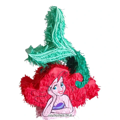 Piñata Ariel La Sirenita