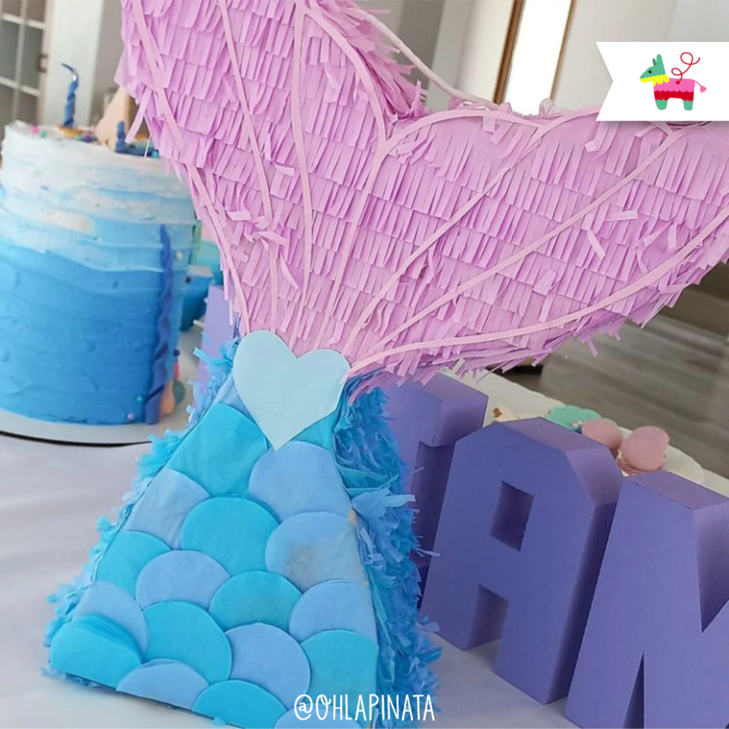 Piñata Cola de sirena