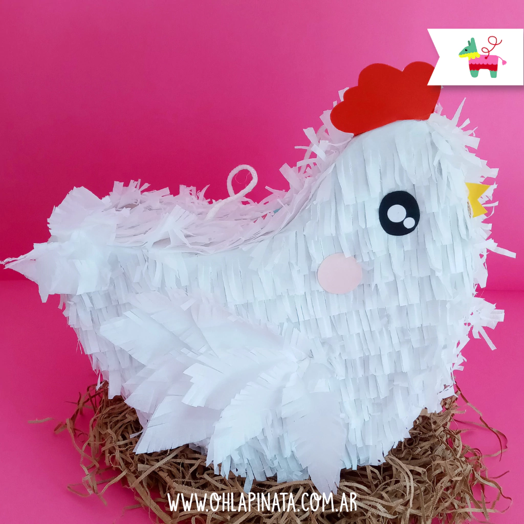 Piñata Gallina Granja