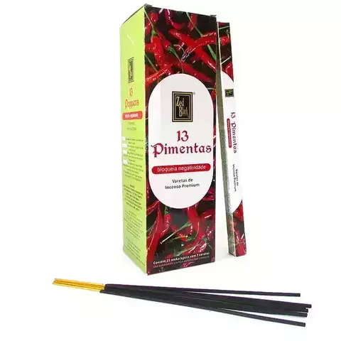 13 Pimentas - Incenso Zed Black - comprar online