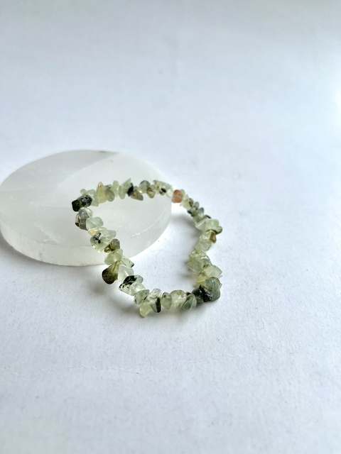 Prehnita - Pulseira Cascalho