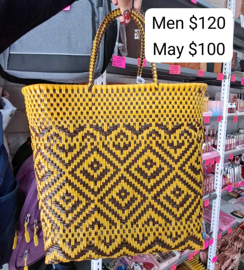 Bolsa Artesanal Mediana.