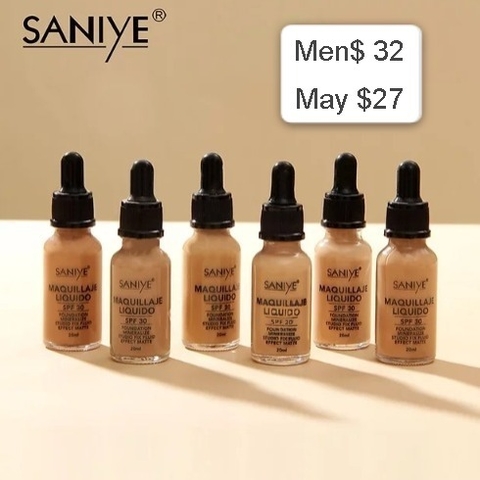Base Liquida Saniye SPF30 Saniye