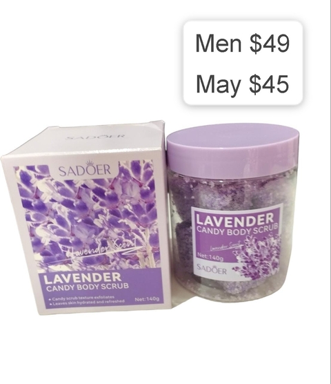 Bolitas Exfoliantes Lavanda 140g