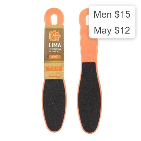 Lima pedicura Economic ALEBRIJES MC Spa 80/100