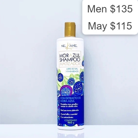 Shampoo Matizador Mora Azul Nekane 960gr