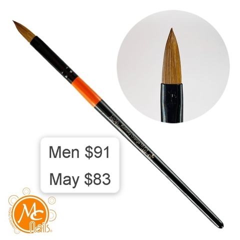 Pincel Kolinsky #10 Orange Mc Nails