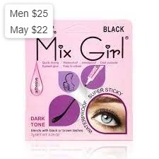 Pegamento para Pestañas Negro Mix Girl