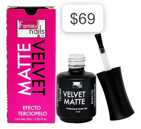 Top Coat Efecto Matte Velvet Fantasy