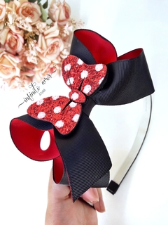 Laço da Minnie Rosa ou vermelho - comprar online