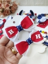 Par laços personalizados com inicial