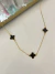Choker trevos Regina Dourado - comprar online