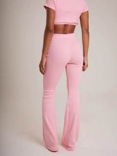 Imagem do CA005 - Calça Flare Cintura Alta (Ribana)