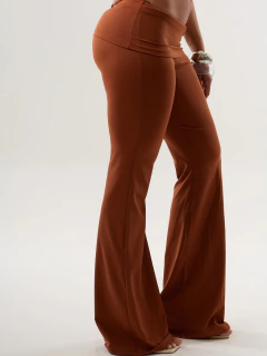 CA008 - Calça Flare Pala - Caramelo