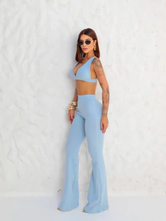 CR036 - Cropped Decote V (Ribana) - comprar online