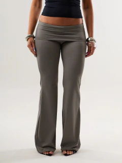CA008 - Calça Flare Pala - Cinza Chumbo - comprar online