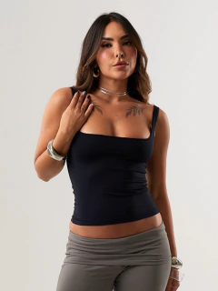BL052 - Blusa Basic - Preto - comprar online