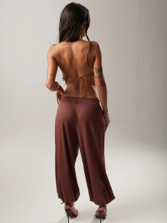 CA007 - Calça Aladim - Marrom - loja online