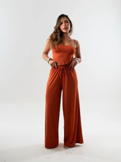 CA006 - Calça Pantalona - Telha na internet