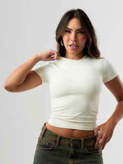 BL054 - Blusa Babylook - Pérola na internet