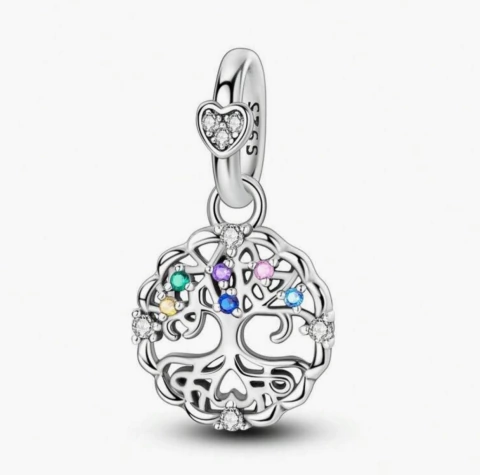 Charm arbol multicolor